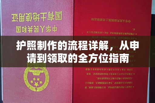 白玉护照制作的流程详解，从申请到领取的全方位指南